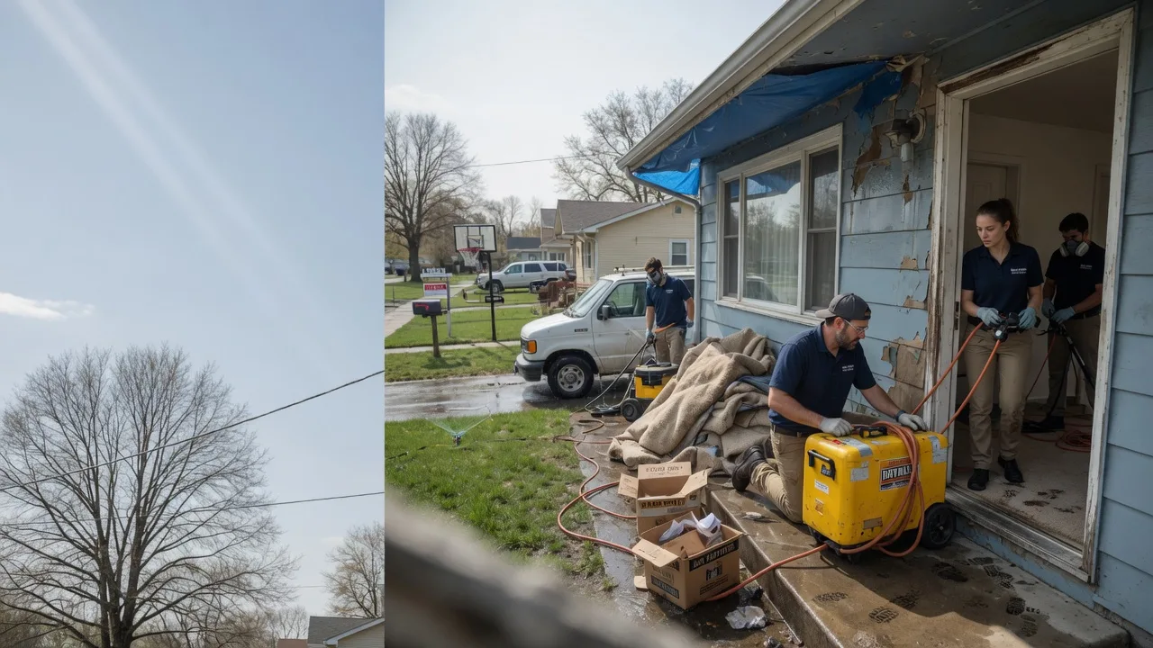 Basement Flood Cleanup in Rutland, IL near me